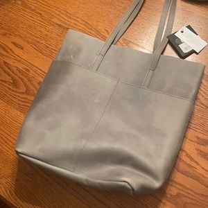 Able leather tote bag